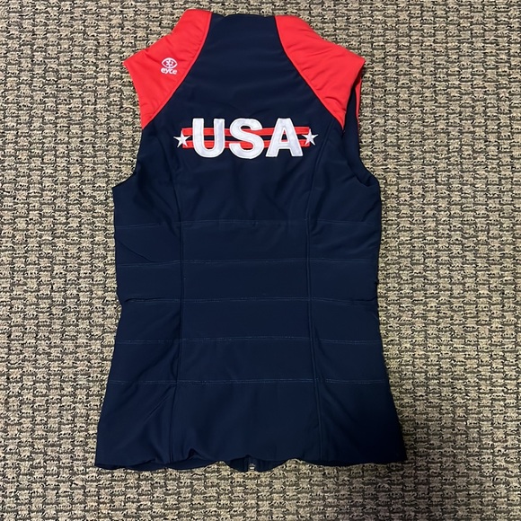 Eyce Jackets & Coats Team Usa Figure Skating Vest Poshmark